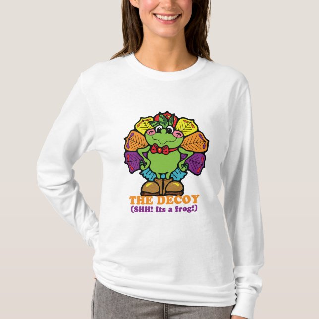 decoy turkey frog T-Shirt (Front)
