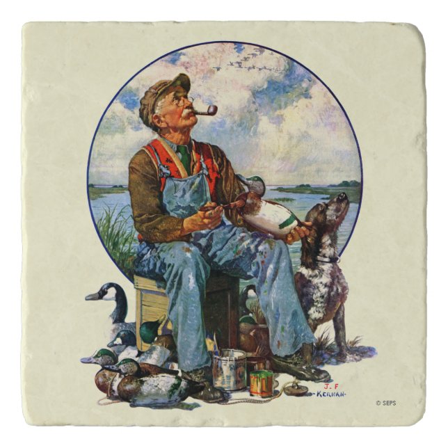 Decoys Trivet (Front)