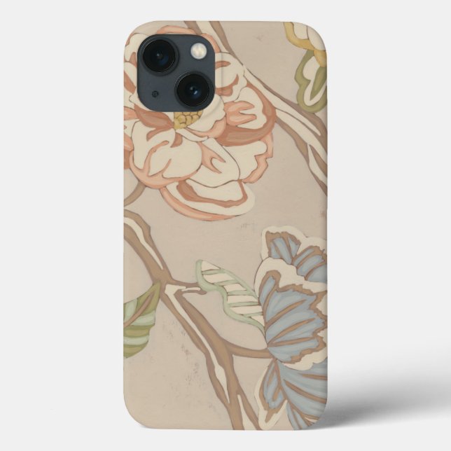 Decrative Organza Chintz Floral Design Case-Mate iPhone Case (Back)