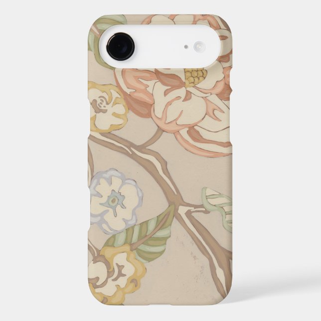 Decrative Organza Chintz Floral Design Case-Mate iPhone Case (Back)