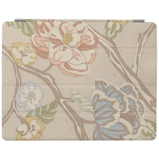 Decrative Organza Chintz Floral Design iPad Smart Cover (Horizontal)