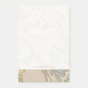 Decrative Organza Chintz Floral Design Post-it Notes