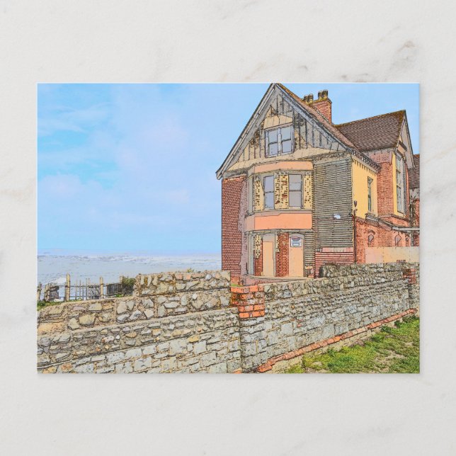 Decrepit House postcard (Front)
