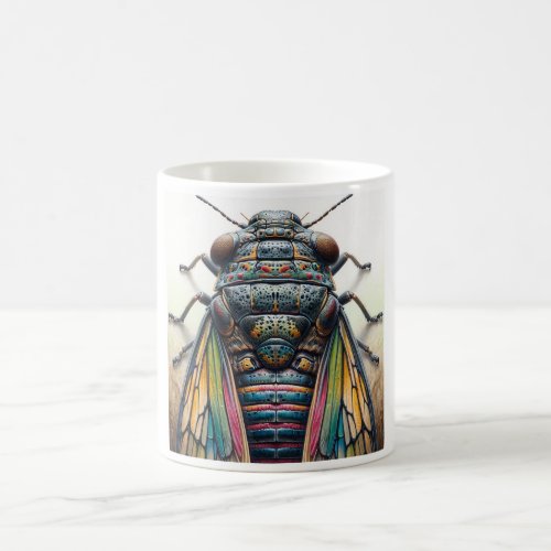 Dectes Beetle IREF1419 _ Watercolor Coffee Mug