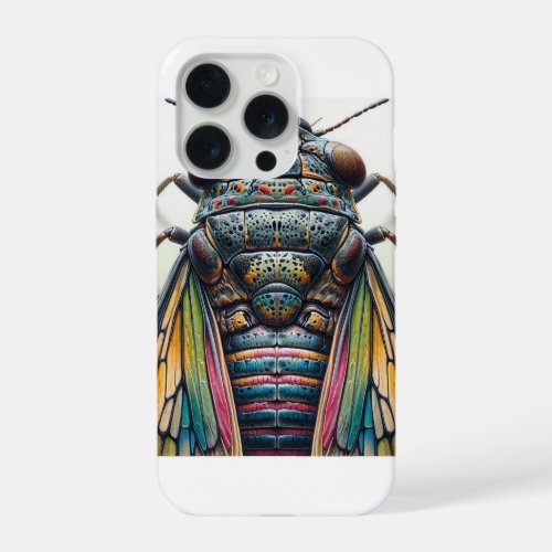Dectes Beetle IREF1419 _ Watercolor iPhone 15 Pro Case
