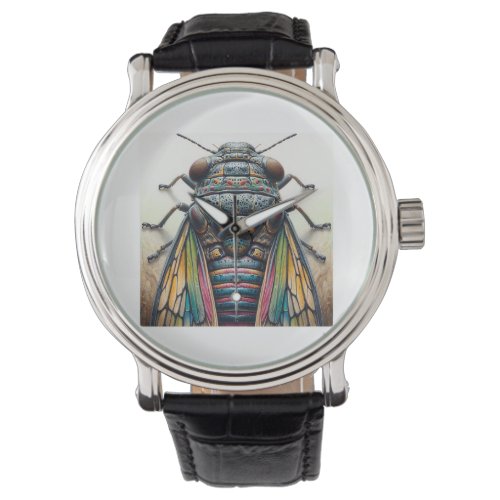 Dectes Beetle IREF1419 _ Watercolor Watch