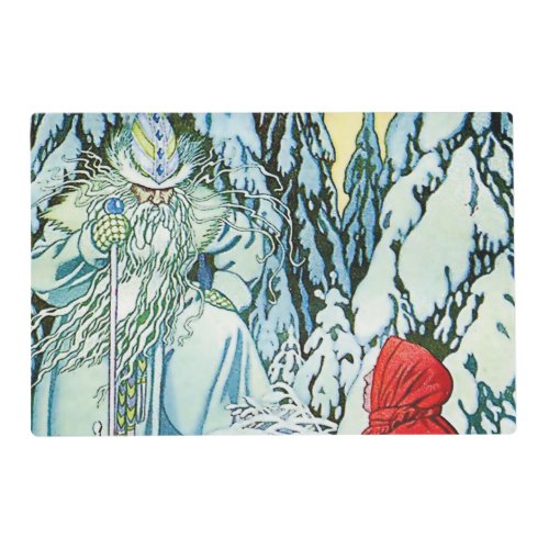 Ded Moroz or Father Frost by Ivan Bilibin Placemat