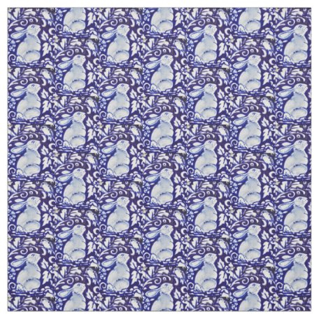 Rabbit Fabric | Zazzle