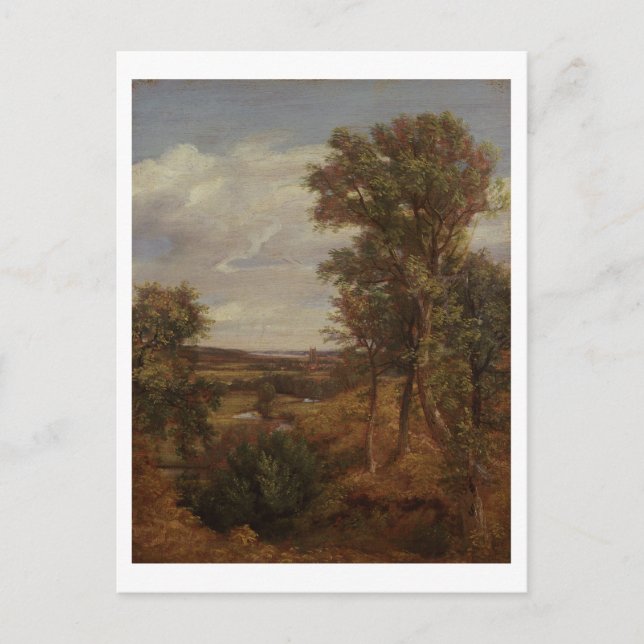 Dedham Vale, 1802 (oil on canvas) Postcard (Front)
