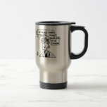 Dedicate you to Science Travel Mug<br><div class="desc">Borja,  the technician of the service of microscopy in </div>