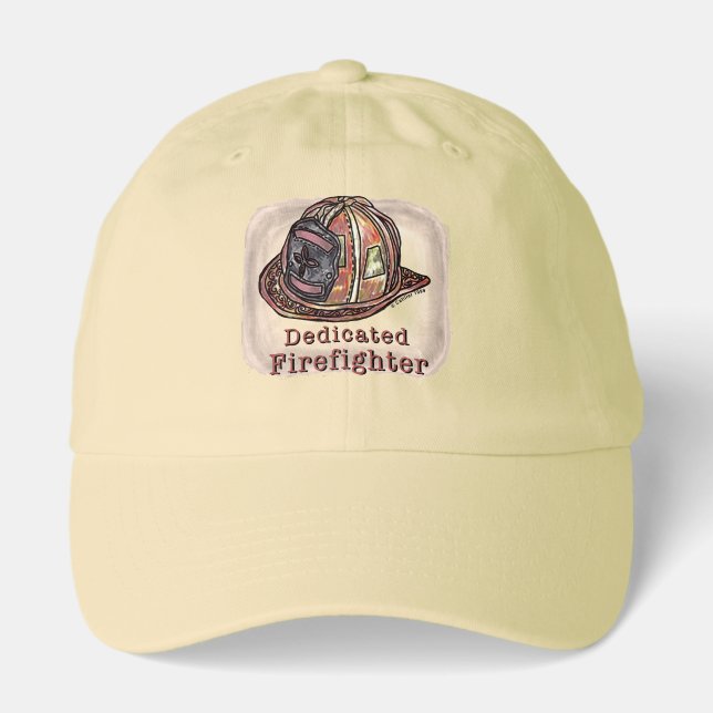 Dedicated Firefighter  Hat  (Front)