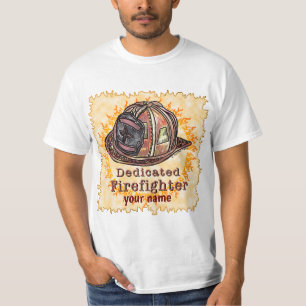 Dedicated Firefighter T-shirt