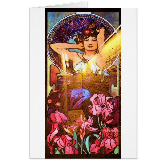 DEDICATION ~ MUCHA ETERNAL THROUGH HIS WORKS 4 CARD