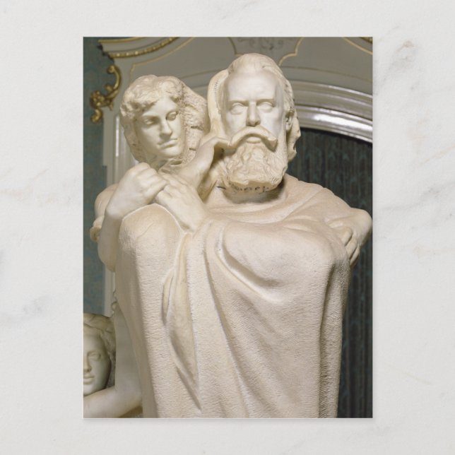 Dedication to Brahms, 1909 Postcard (Front)