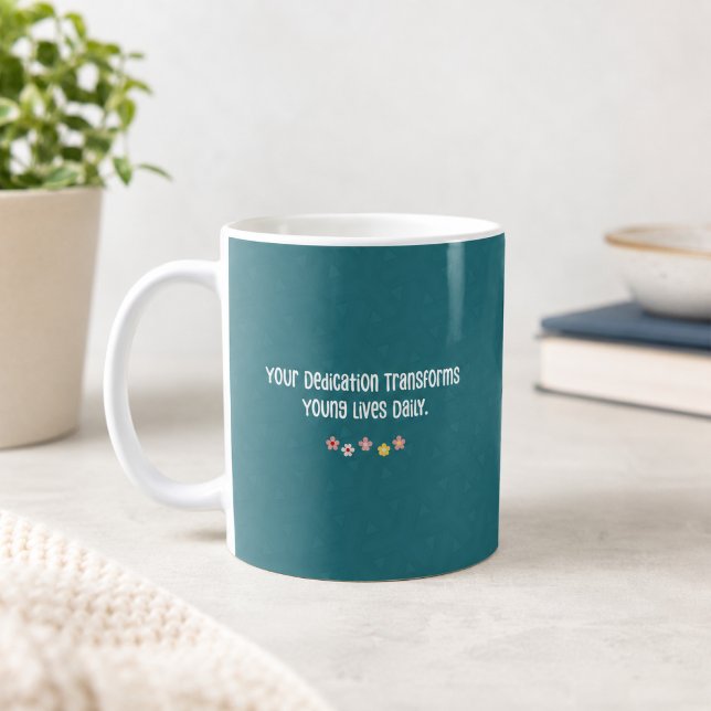 Dedication Transforms Young Lives - Foster Parent Coffee Mug (Creator Uploaded)