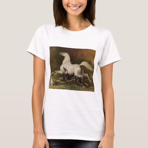 Dedreux Galloping Horse and Greyhound T_Shirt