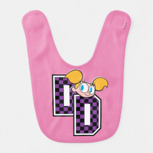 Dee Dee Athletic Letters Graphic Baby Bib