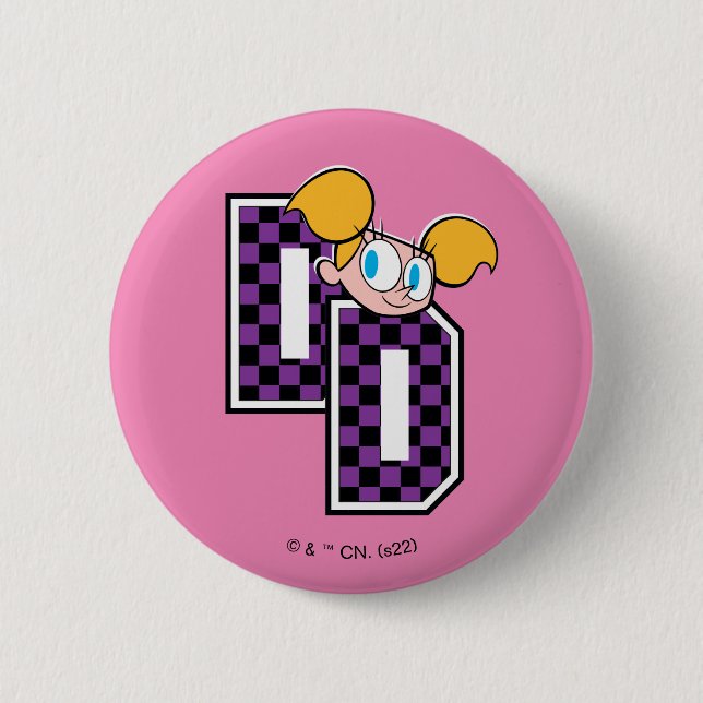 Dee Dee Athletic Letters Graphic Button (Front)