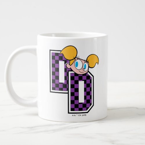 Dee Dee Athletic Letters Graphic Giant Coffee Mug