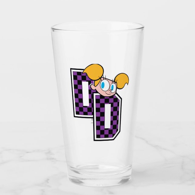 Dee Dee Athletic Letters Graphic Glass (Front)