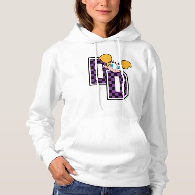 Dee Dee Athletic Letters Graphic Hoodie (Front)