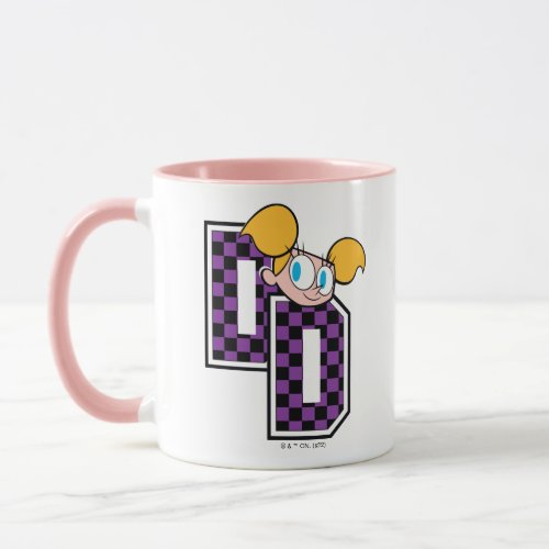 Dee Dee Athletic Letters Graphic Mug