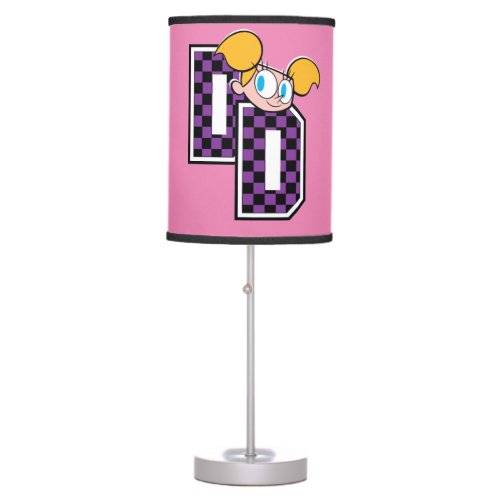 Dee Dee Athletic Letters Graphic Table Lamp