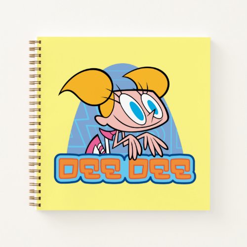 Dee Dee Character Name Graphic Notebook