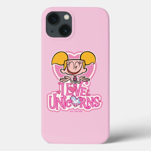 Dee Dee _ I Love Unicorns iPhone 13 Case