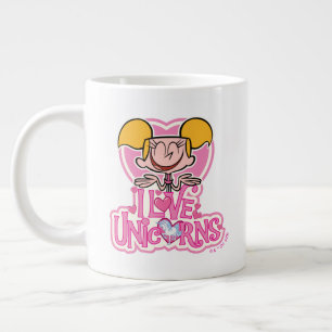 Dee Dee - I Love Unicorns Giant Coffee Mug