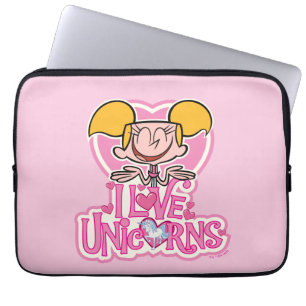 Dee Dee - I Love Unicorns Laptop Sleeve