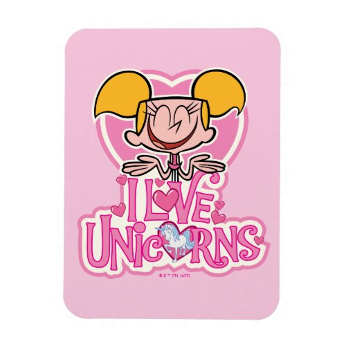 Dee Dee _ I Love Unicorns Magnet