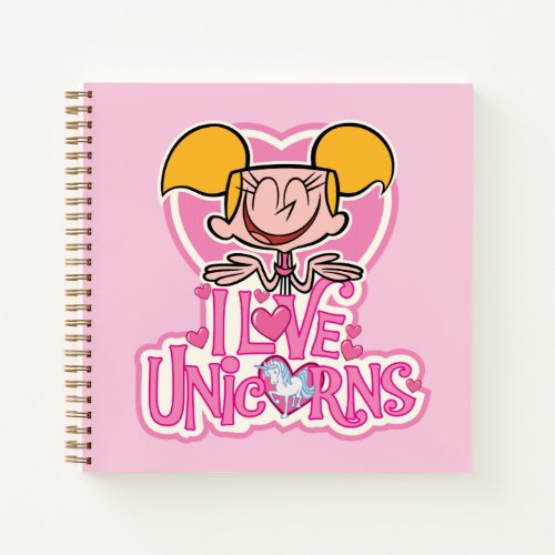 Dee Dee _ I Love Unicorns Notebook