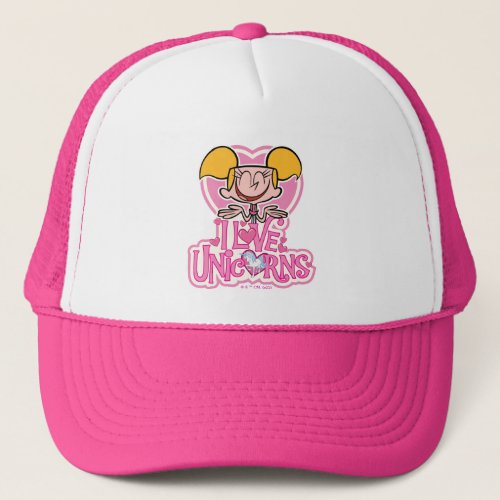 Dee Dee _ I Love Unicorns Trucker Hat