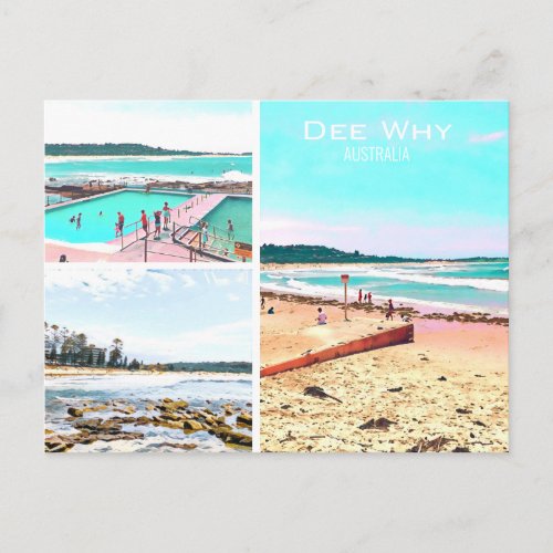 Dee Why Northern Beaches Sydney Postcard