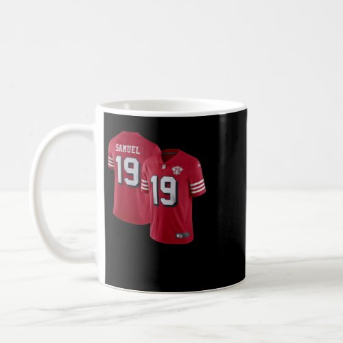 deebo samuel _ jersey samuel coffee mug