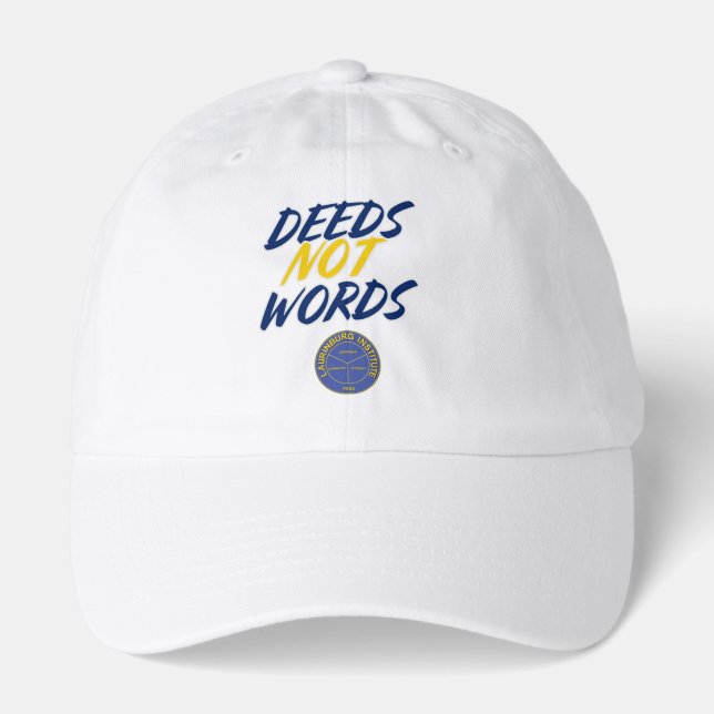 Deeds, Not Words Hat (Front)