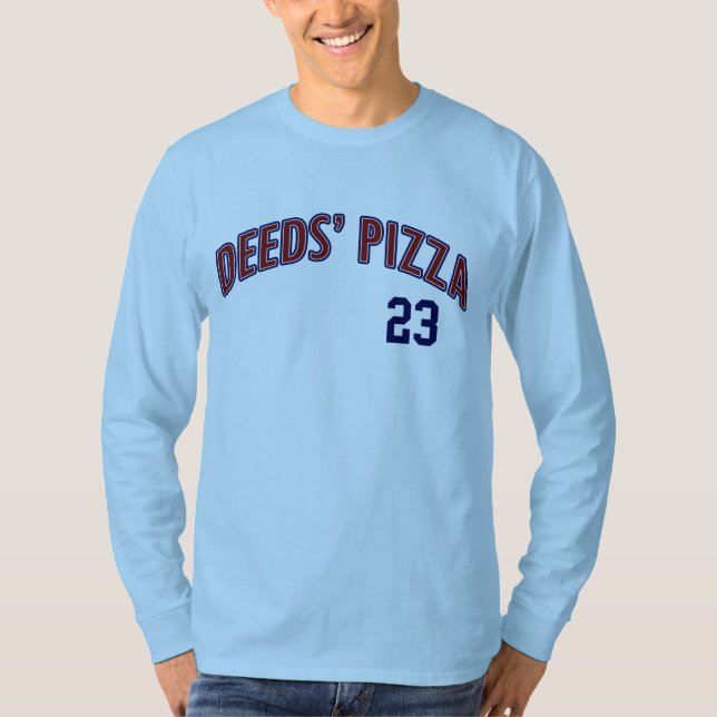 Deeds Pizza, Funny Movie T-Shirt (Front)