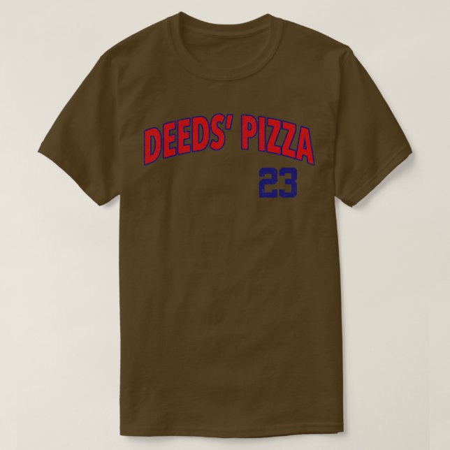 Deeds Pizza T-Shirt (Design Front)