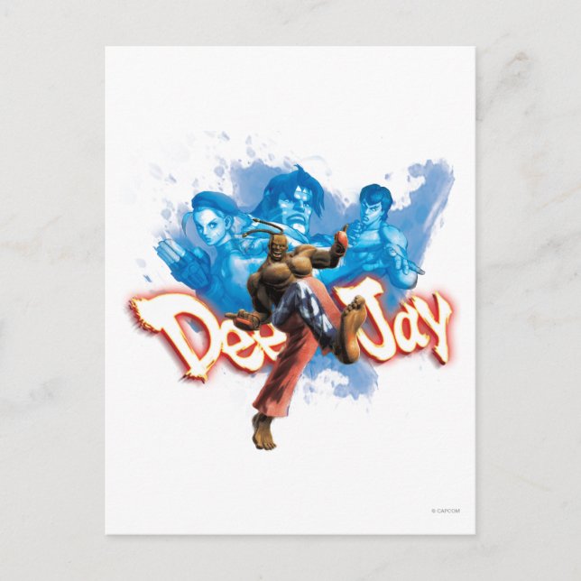 DeeJay 2 Postcard (Front)