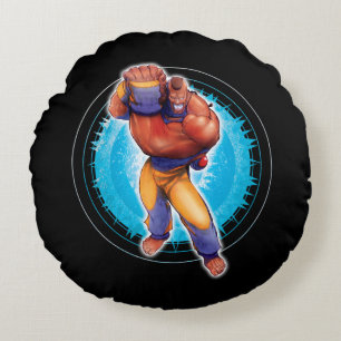 DeeJay 2 Round Pillow