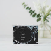 Deejay business cards (Standing Front)
