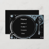 Deejay business cards (Front/Back)