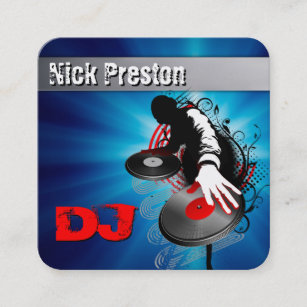 DeeJay   DJ Mix Funky Beats Business Card