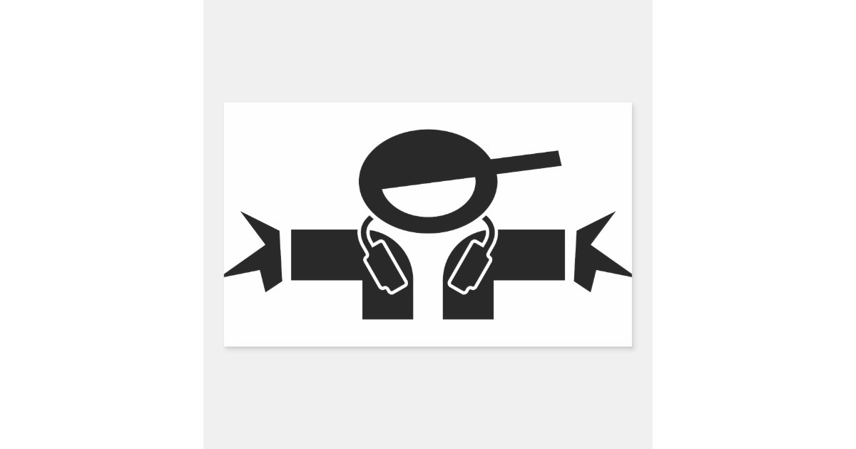 Deejay Sticker Deejay DJ Rectangular Sticker | Zazzle