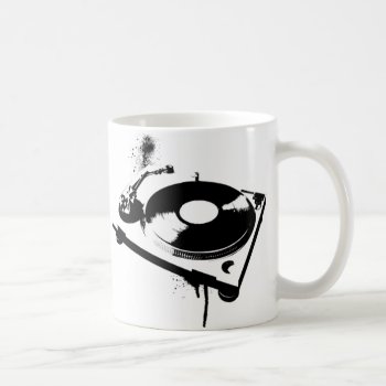 Deejay Dj Turntable Coffee Mug | House Music Gifts by robby1982 at Zazzle