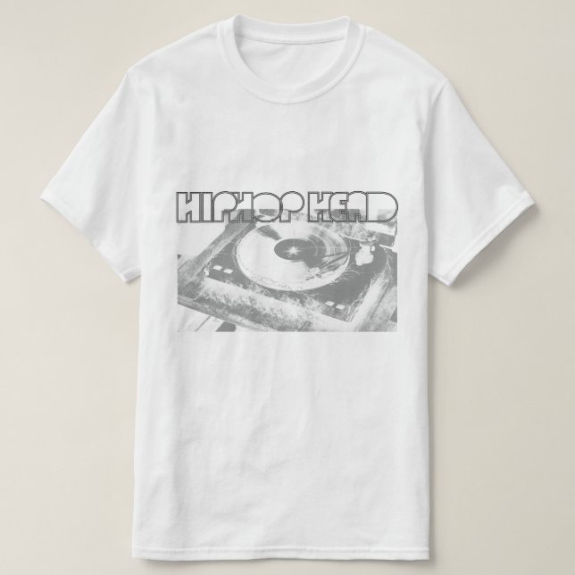 DeeJay HipHopHead T-Shirt (Design Front)