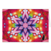 Deelish Kaleidoscope Greeting Card (Front Horizontal)