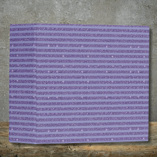 Deep Amethyst Glitter Style Horizontal Stripes 3 Ring Binder