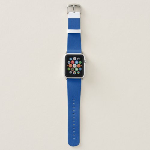  Deep Blue 004095 Cool Blue Apple Watch Band